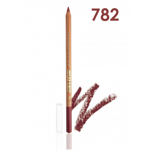 Профессиональный контурный карандаш для губ 782 ЧЕХИЯ  "Miss Tais"
