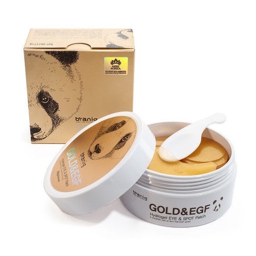 Гидрогелевые патчи для век с коллоидным золотом Gold&EGF Hydrogel Eye&Spot Patch "Byanig"