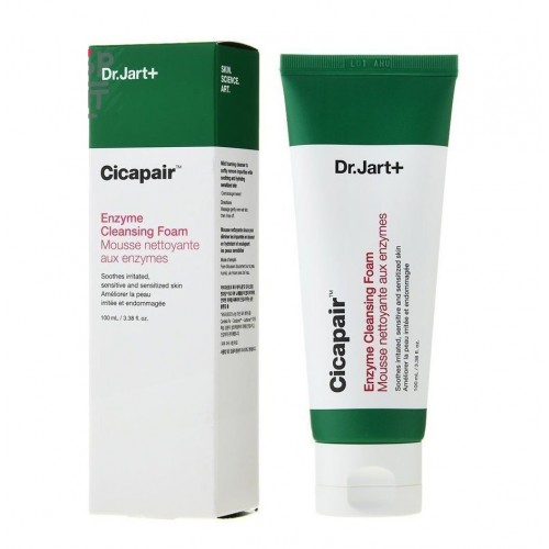 Энзимная пенка для проблемной и чувствительной кожи Cicapair Enzyme Cleansing Foam "Dr.Jart+"