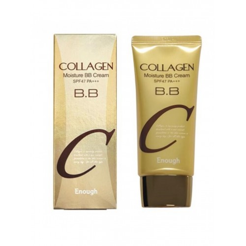 Коллагеновый увлажняющий бб крем Collagen Moisture BB Cream SPF47PA+++, 50 мл "Enough"