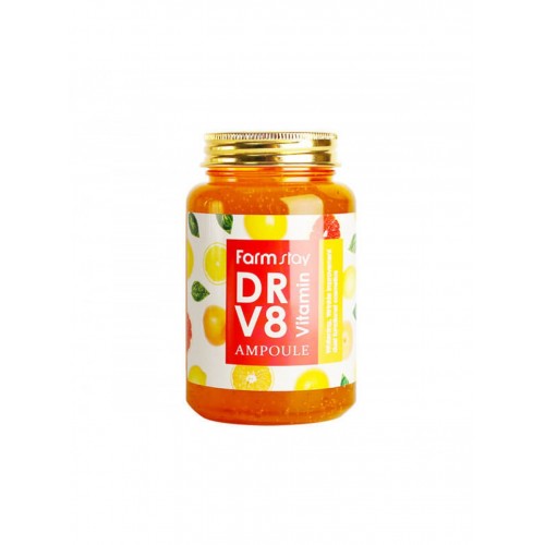 Многофункциональная ампульная сыворотка с витаминным комплексом DR-V8 Vitamin Ampoule " FarmStay"