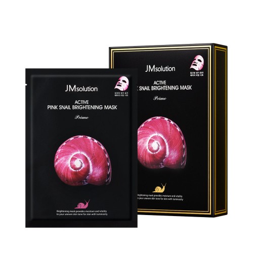 Тканевая маска Active Pink Snail "JMsolution"