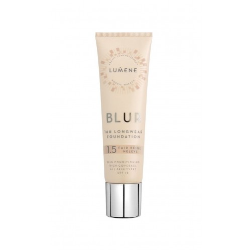 Тональный крем Blur Blur 16 часов SPF 15, устойчивый, 30 мл  ( 1,5 Fair Beige ) "Lumene"
