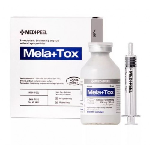 Ампульная сыворотка для лица против пигментации Mela Plus Tox Ampoule  30 мл