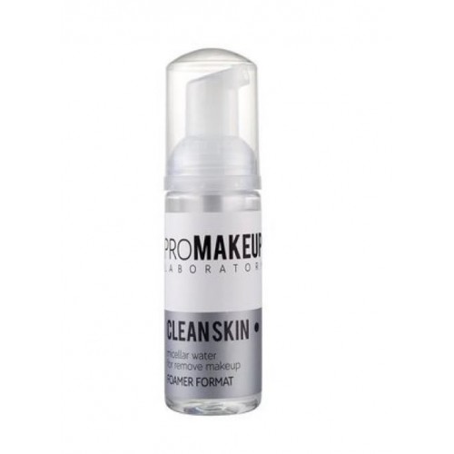 Мицелярная вода для снятия макияжа с пенообразователем CLEAN SKIN "PROMAKEUP"