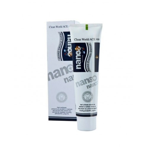 Зубная паста для чувствительных зубов с ионами серебра и протеином Clean World ACE, 180 г "Hanil"